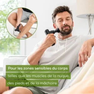 Pistolet de massage zones sensibles