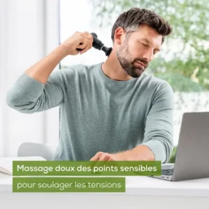 Pistolet de massage zones sensibles